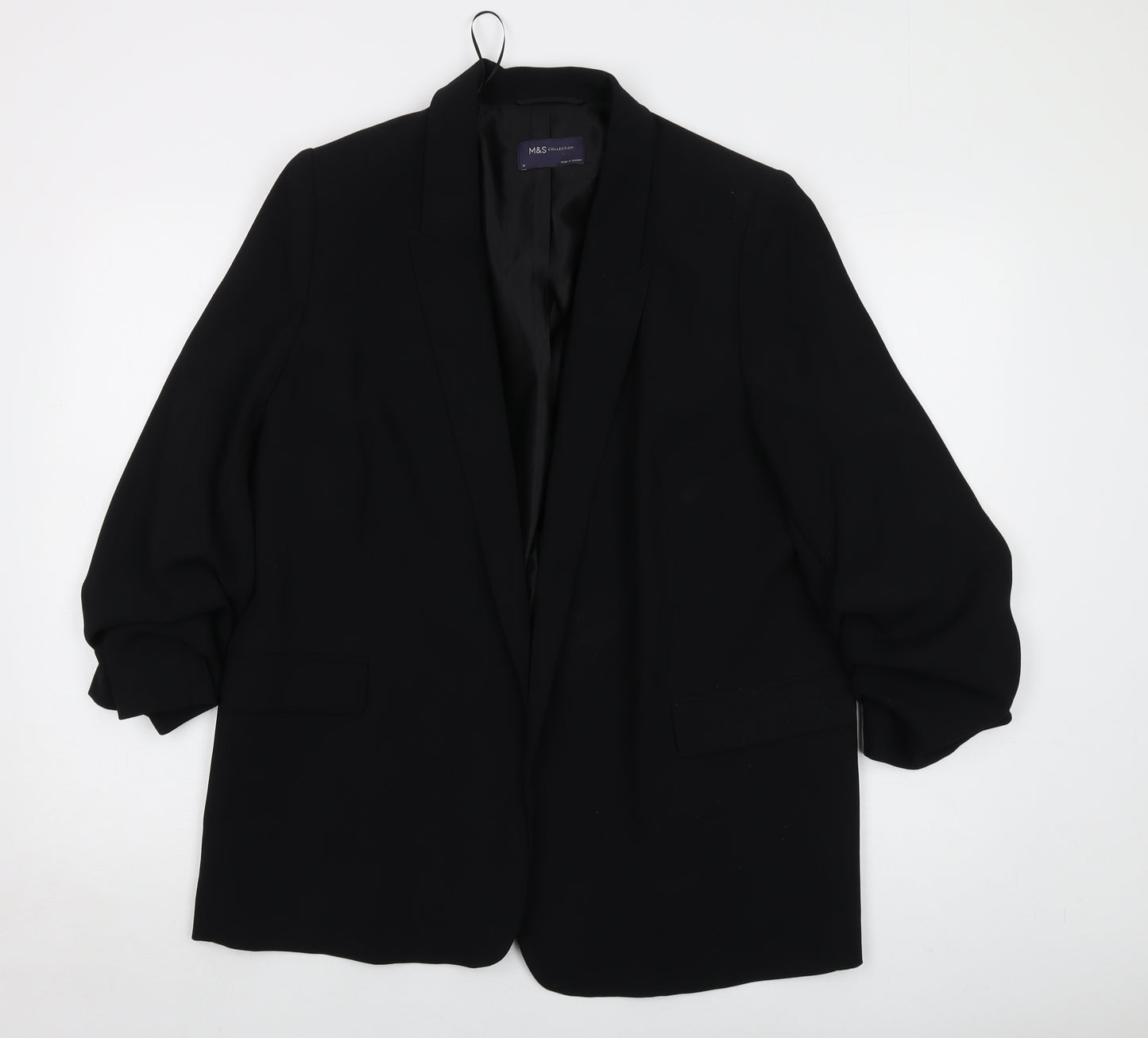 Marks and Spencer Womens Black Jacket Size 16