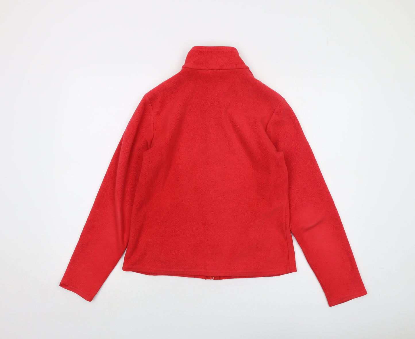 Marks and Spencer Womens Red Jacket Size 12 Zip