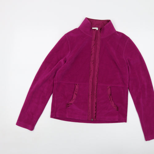 Per Una Womens Purple Jacket Size S Zip