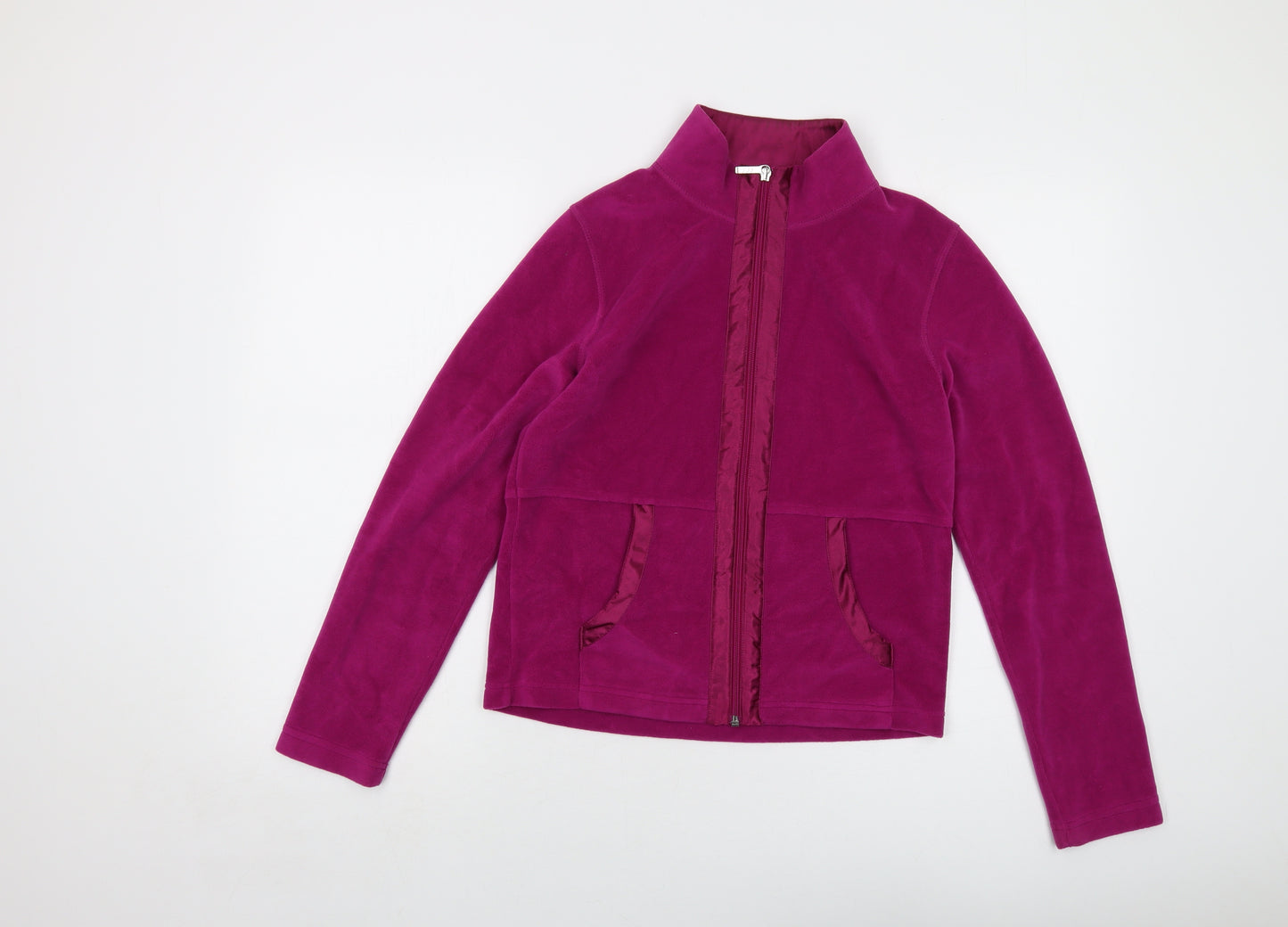 Per Una Womens Purple Jacket Size S Zip