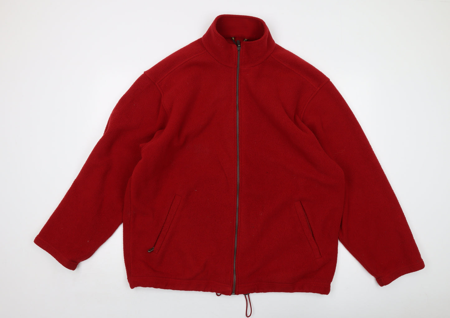 Marks and Spencer Mens Red Jacket Size XL Zip