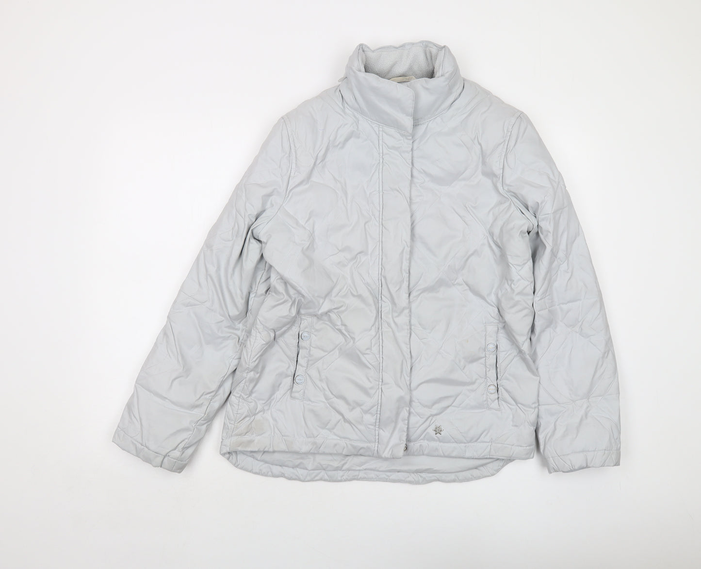 NEXT Womens Blue Jacket Size 10 Zip