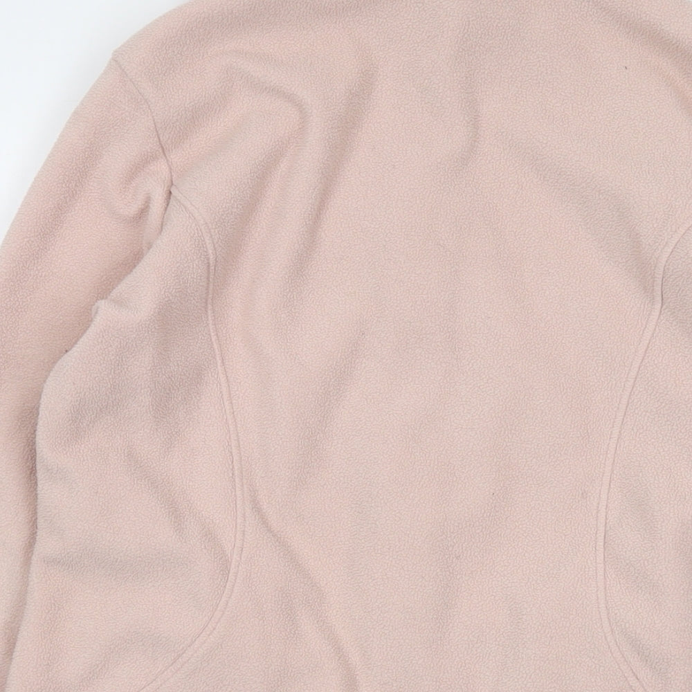 Marks and Spencer Womens Pink Jacket Size 10 Zip