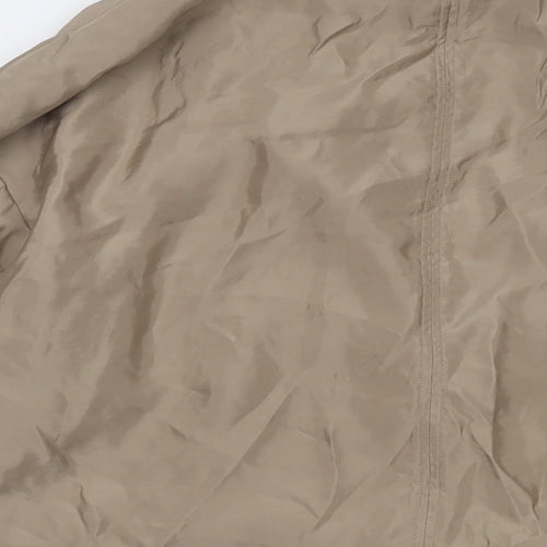 H&M Womens Beige Jacket Size S Button