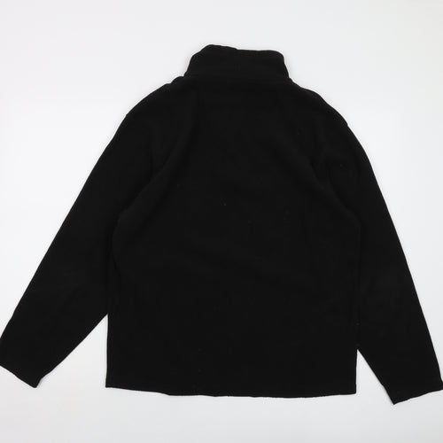 Regatta Mens Black Polyester Pullover Sweatshirt Size M