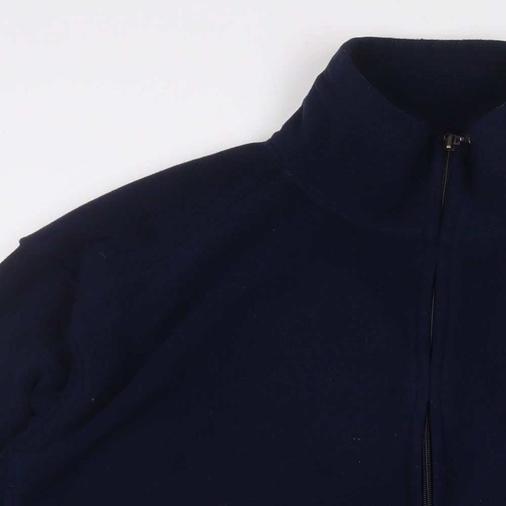 Guise Mens Blue Jacket Size XL Zip - Zip Pockets