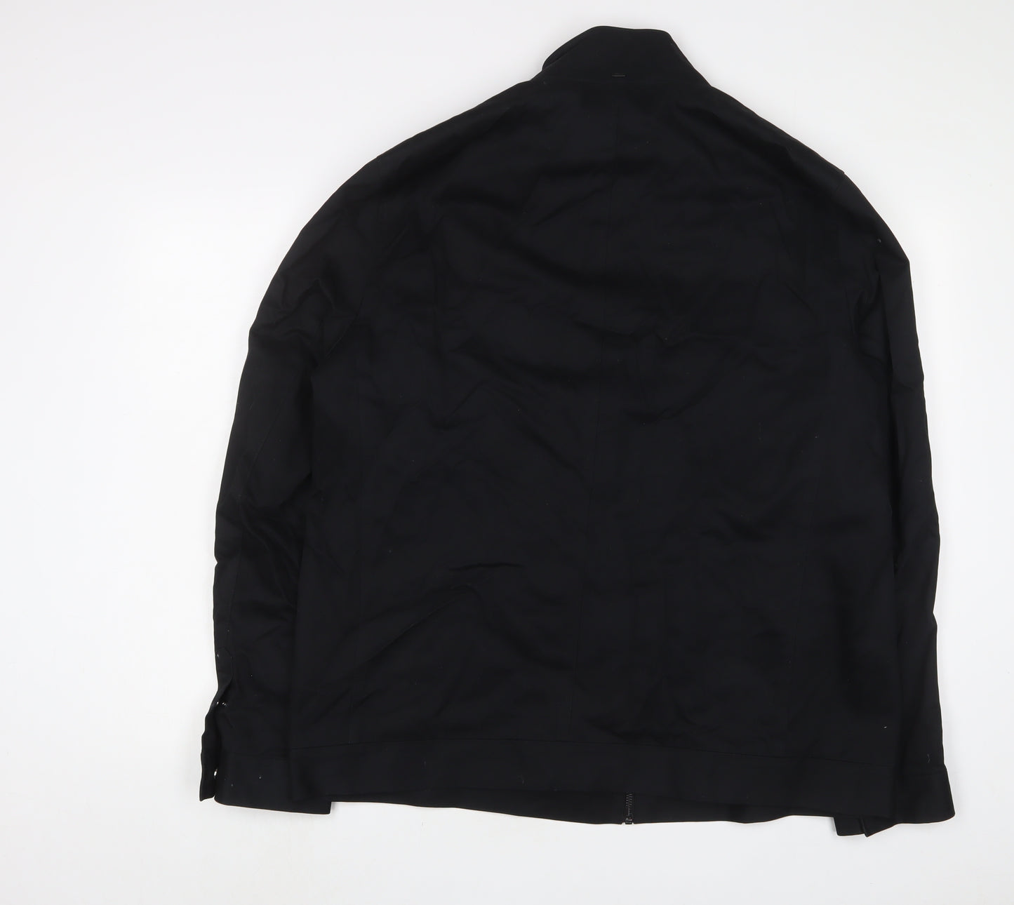 Autograph Mens Black Jacket Size XL Zip