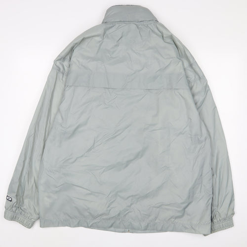 Reebok Mens Blue Jacket Size XL Zip - Logo