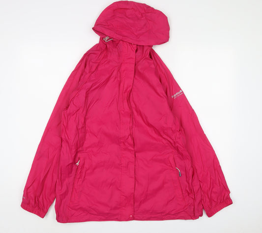 Regatta Womens Pink Jacket Size 14 Zip - Logo