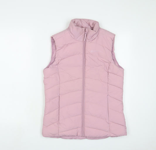 Mountain Warehouse Womens Pink Gilet Jacket Size 10 Zip