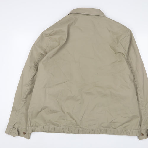 Marks and Spencer Mens Beige Jacket Size 3XL Zip
