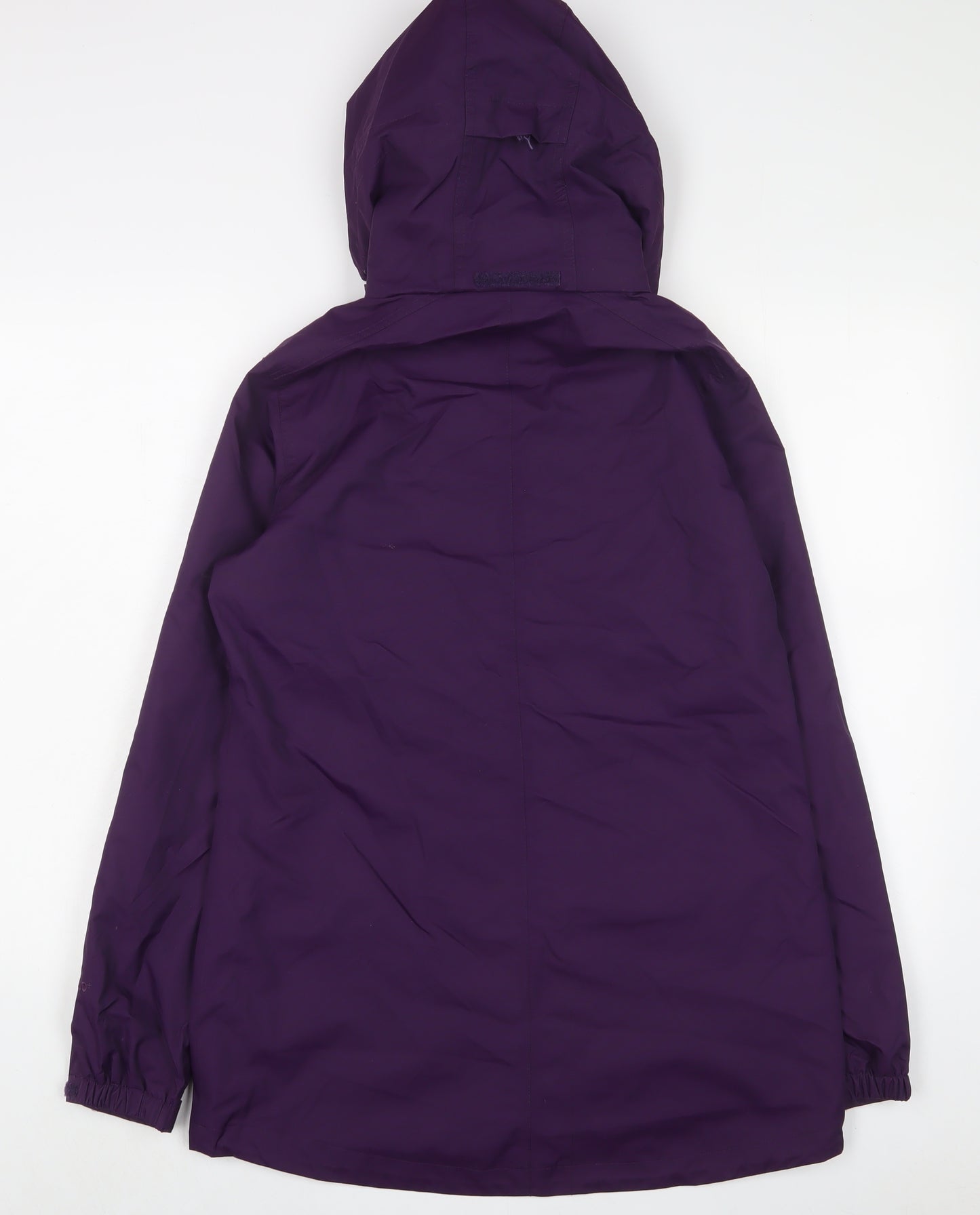 Peter Storm Womens Purple Rain Coat Coat Size 10 Zip