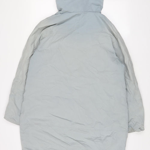 Rain Womens Blue Jacket Coat Size 14 Zip