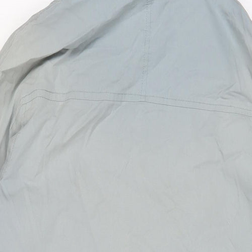 Rain Womens Blue Jacket Coat Size 14 Zip