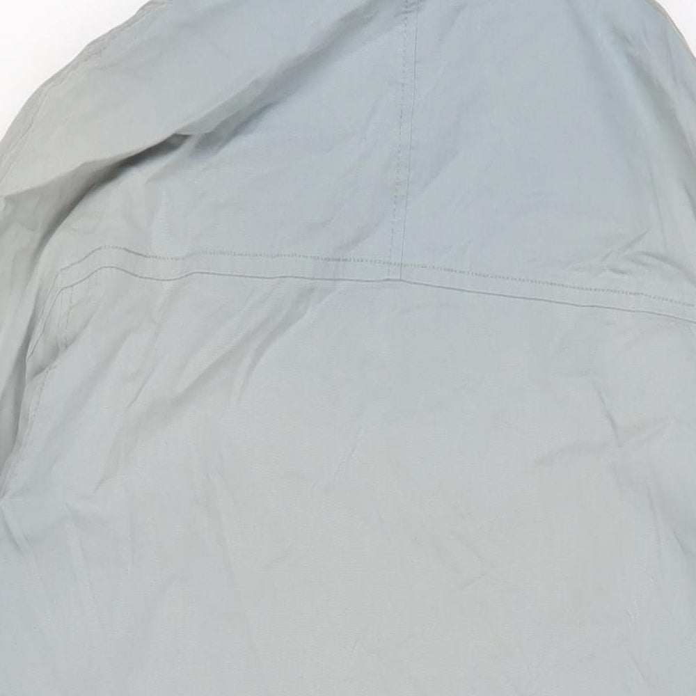 Rain Womens Blue Jacket Coat Size 14 Zip