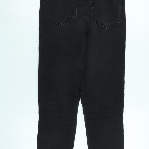Otto Womens Black Cotton Blend Tapered Jeans Size 22 in L26 in Regular Zip