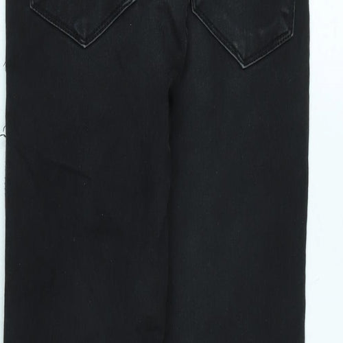 Otto Womens Black Cotton Blend Tapered Jeans Size 22 in L26 in Regular Zip