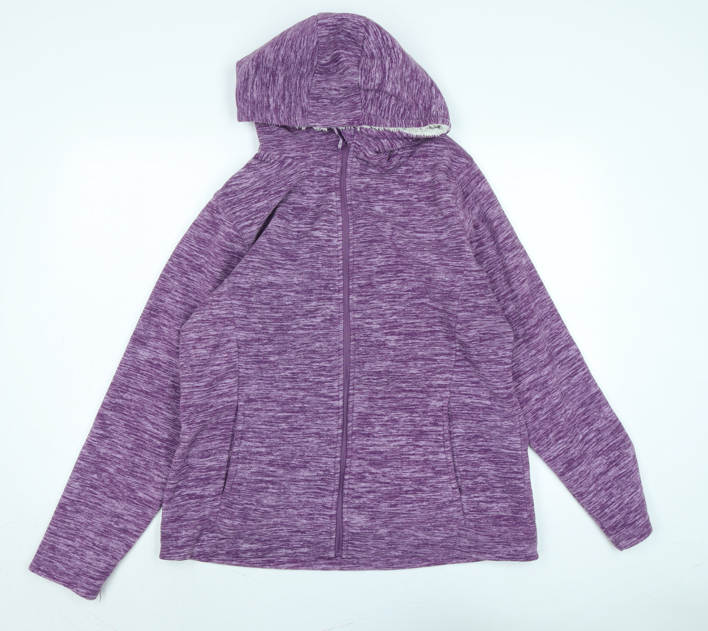 Mountain Warehouse Womens Purple Jacket Size 18 Zip