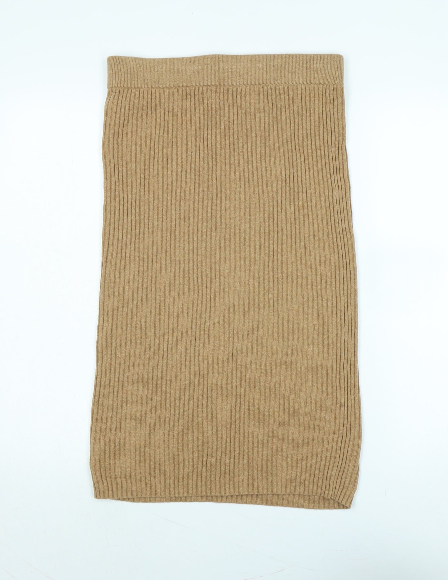 Gap Womens Brown Acrylic Straight & Pencil Skirt Size S