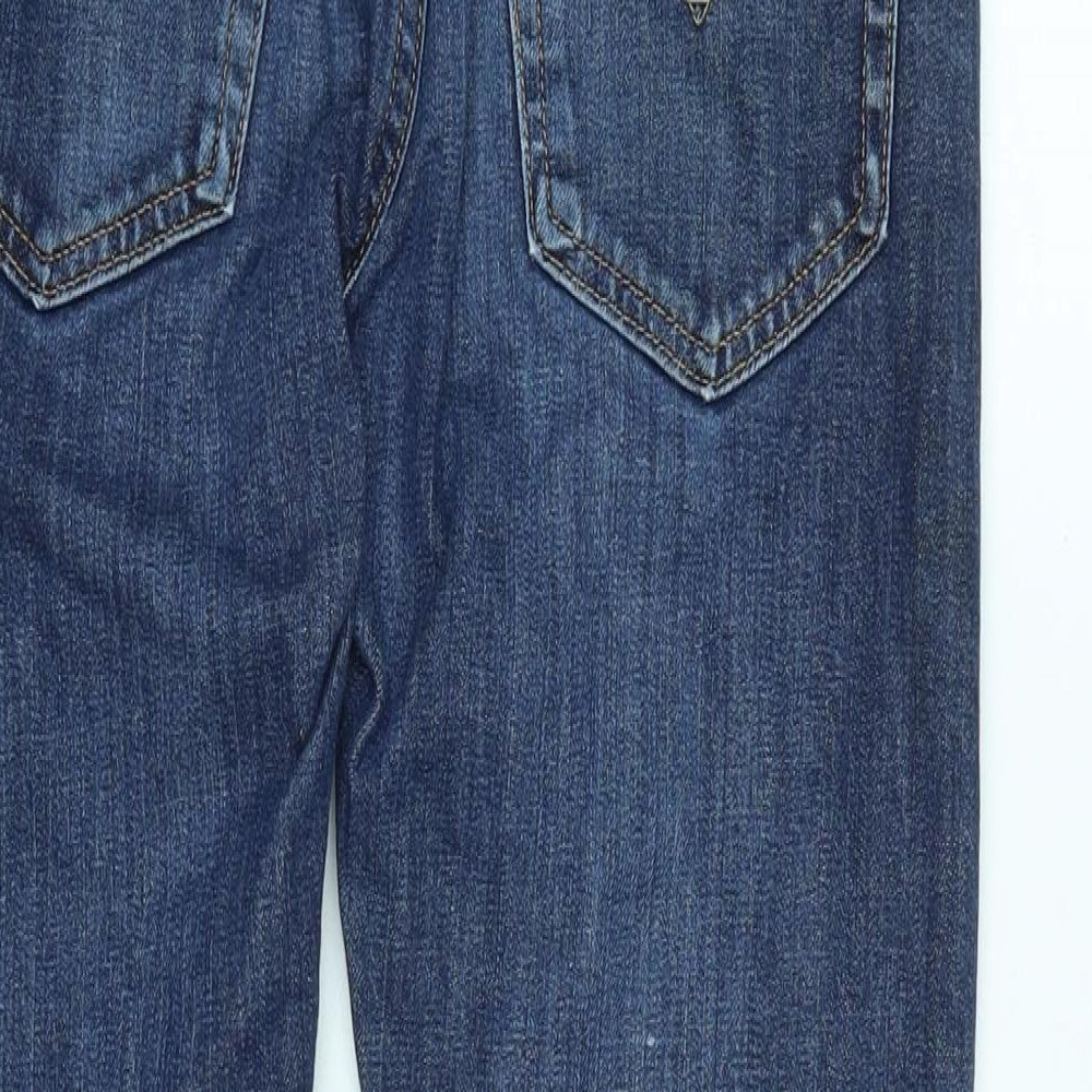 Levi's Mens Blue Cotton Blend Straight Jeans Size 30 in L28 in Regular Zip
