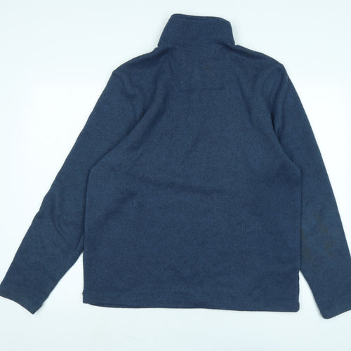 G H Bass & Co Mens Blue Polyester Pullover Sweatshirt Size L