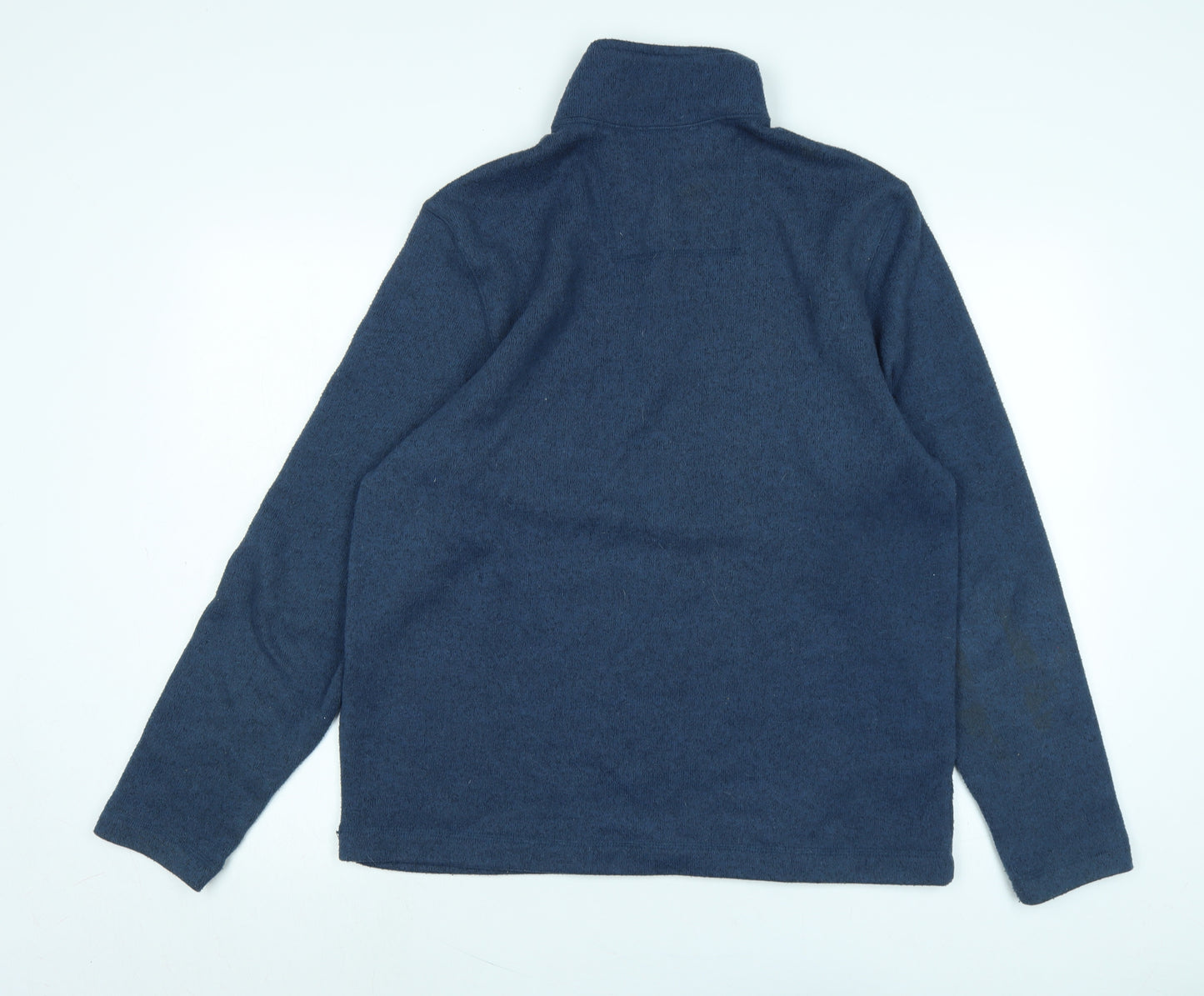 G H Bass & Co Mens Blue Polyester Pullover Sweatshirt Size L