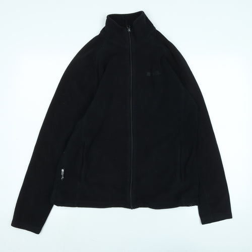 Mountain Warehouse Womens Black Jacket Size 16 Zip