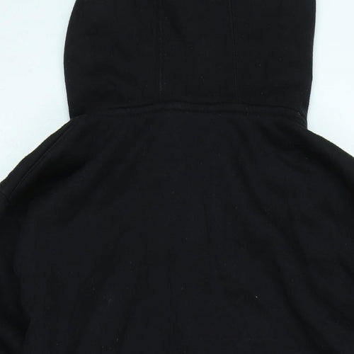 Lonsdale Mens Black Jacket Size 4XL Zip - Logo - Lonsdale