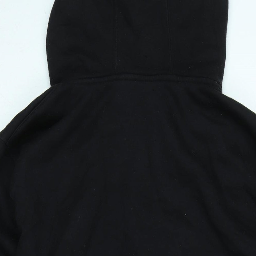 Lonsdale Mens Black Jacket Size 4XL Zip - Logo - Lonsdale