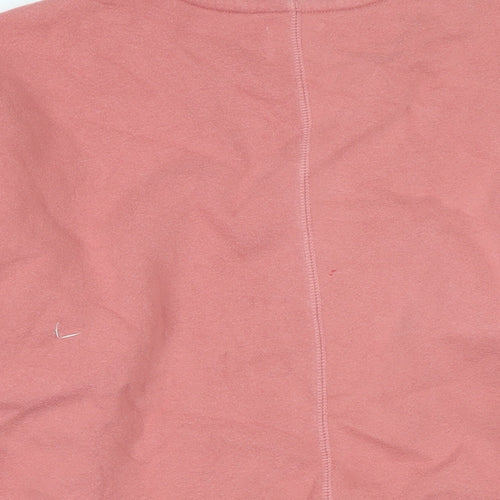 Cozi Womens Pink Polyester Pullover Sweatshirt Size M