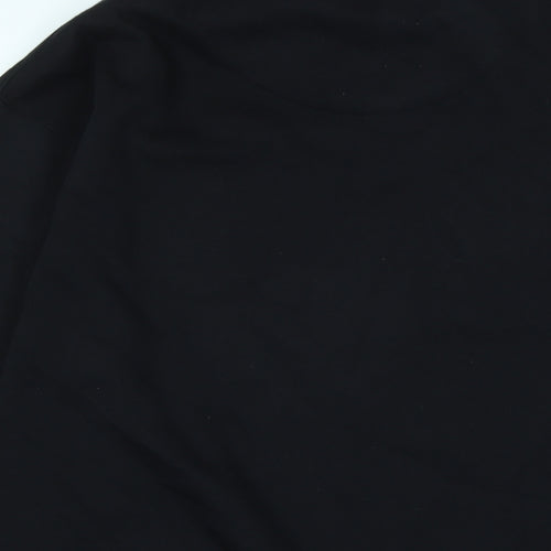 Star Wars Boys Black Polyester Pullover Sweatshirt Size M - Logo - Star wars