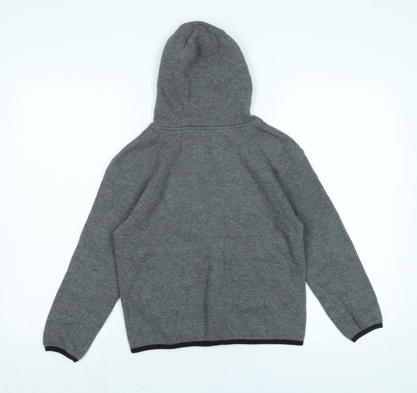 Levis Boys Grey Polyester Pullover Hoodie Size 8-9 Years - Logo