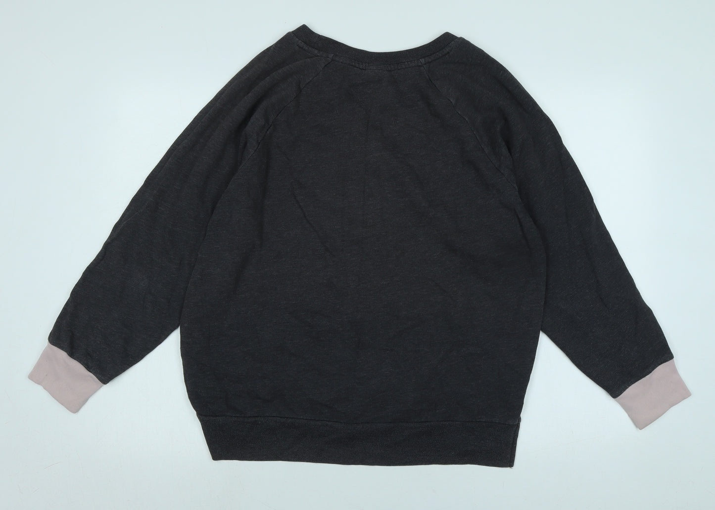 Victoria's Secret Womens Pink Polyester Pullover Sweatshirt Size S - Logo - Pink