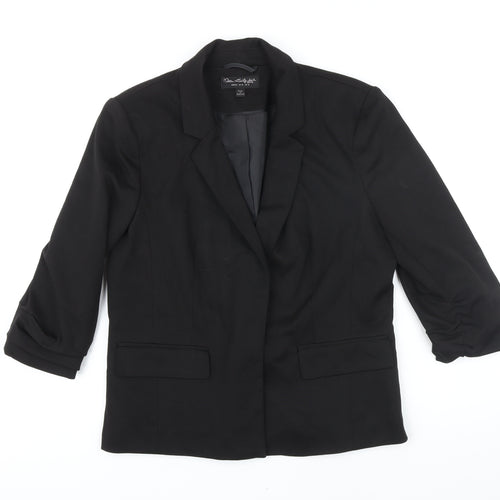 Miss Selfridge Womens Black Jacket Blazer Size 10