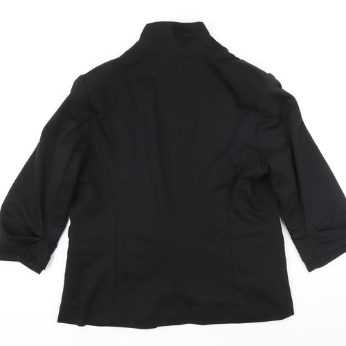 Miss Selfridge Womens Black Jacket Blazer Size 10