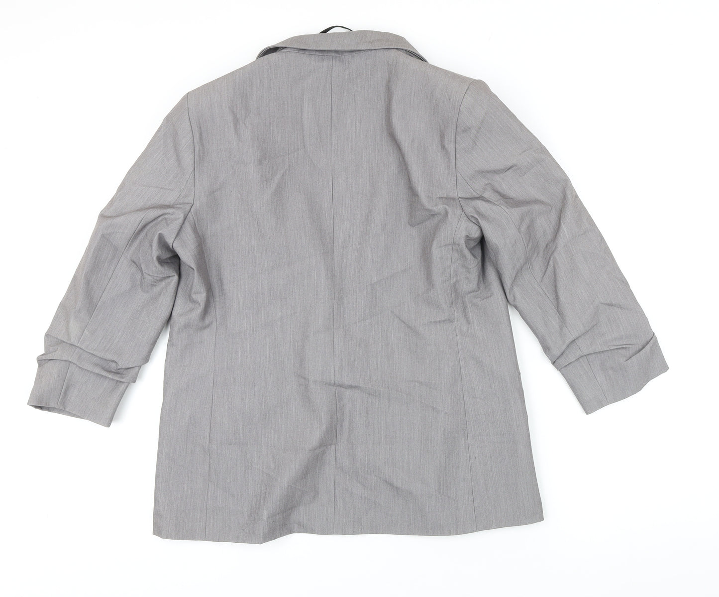 Dorothy Perkins Womens Grey Jacket Blazer Size 12