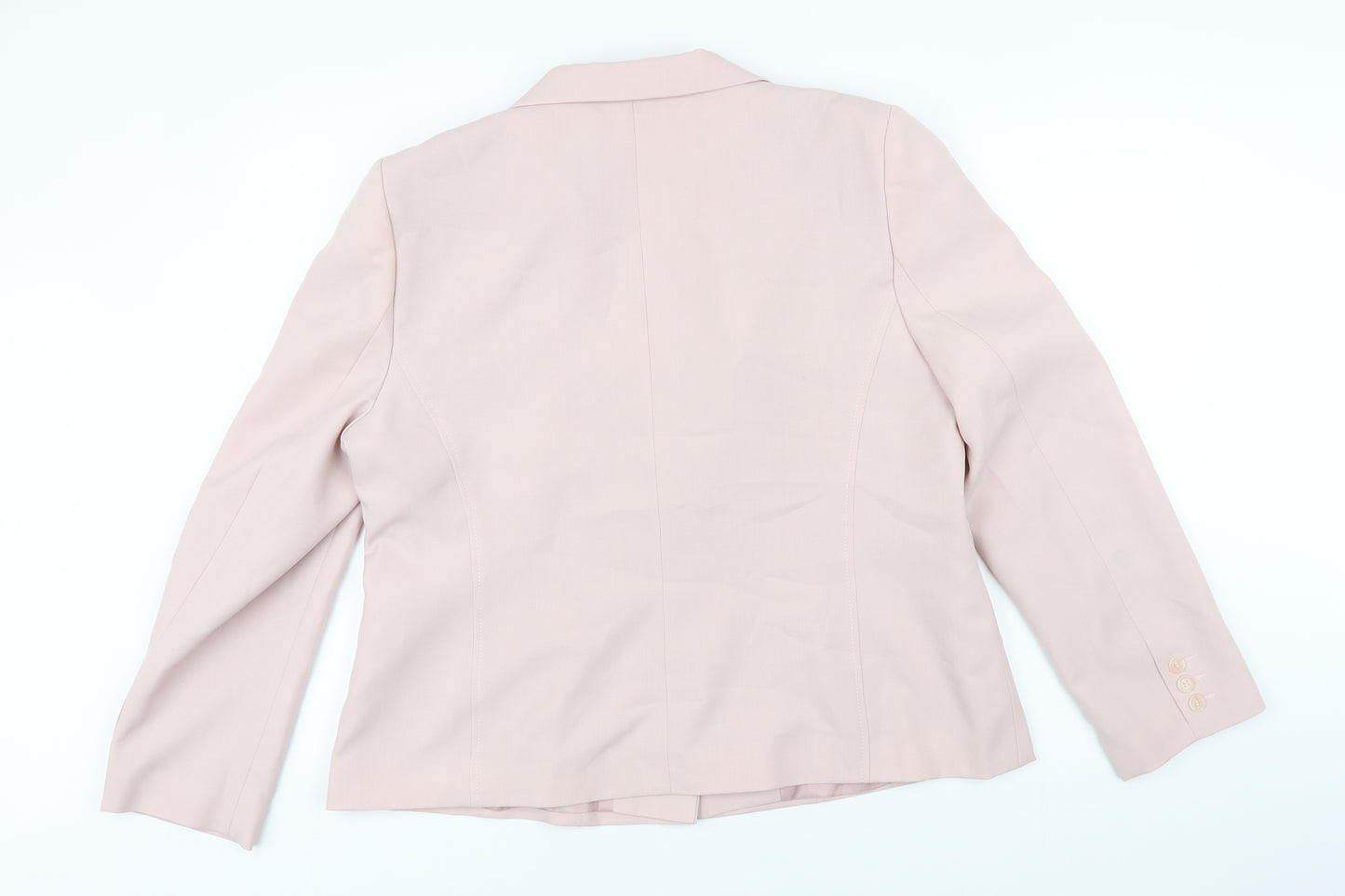 Dorothy Perkins Womens Pink Jacket Blazer Size 20 Button