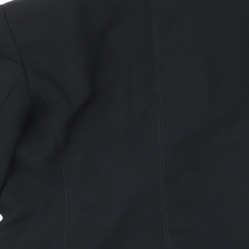 New Look Womens Black Jacket Blazer Size 10 Button