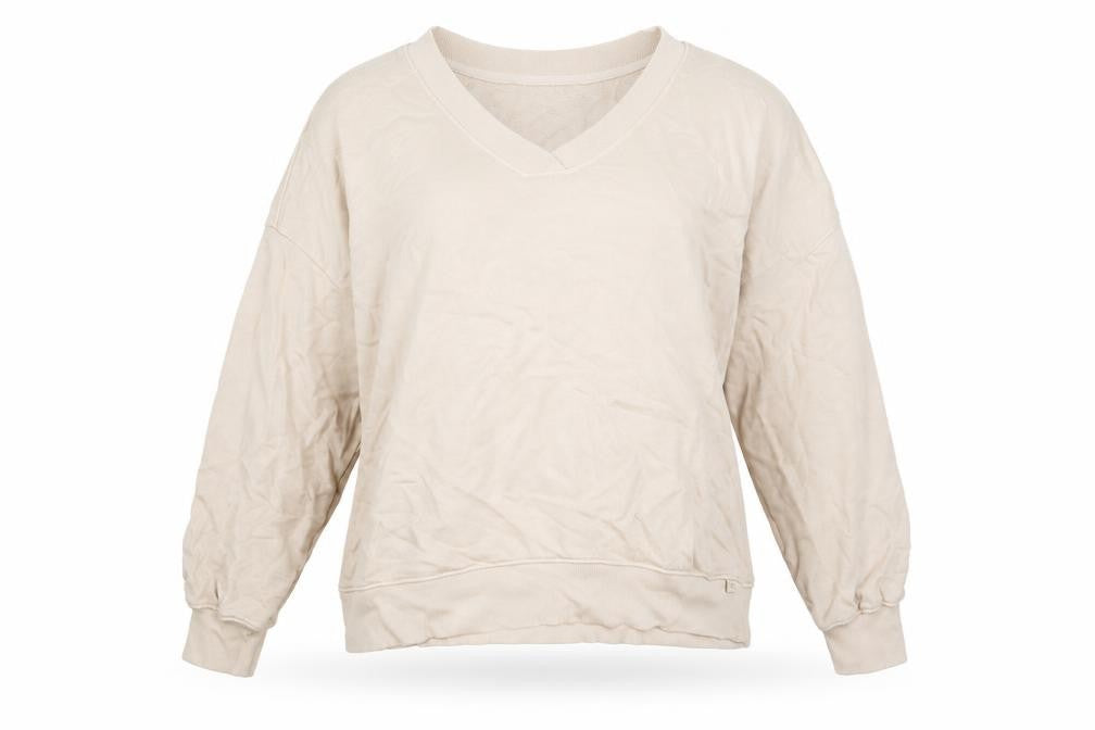 B By Boutique Womens Pink Cotton Pullover Sweatshirt Size M Pullover
