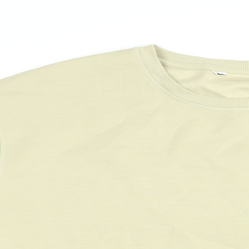 Autograph Womens Beige Cotton Pullover Sweatshirt Size 20 Pullover