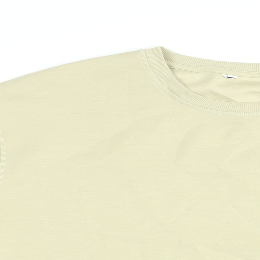 Autograph Womens Beige Cotton Pullover Sweatshirt Size 20 Pullover