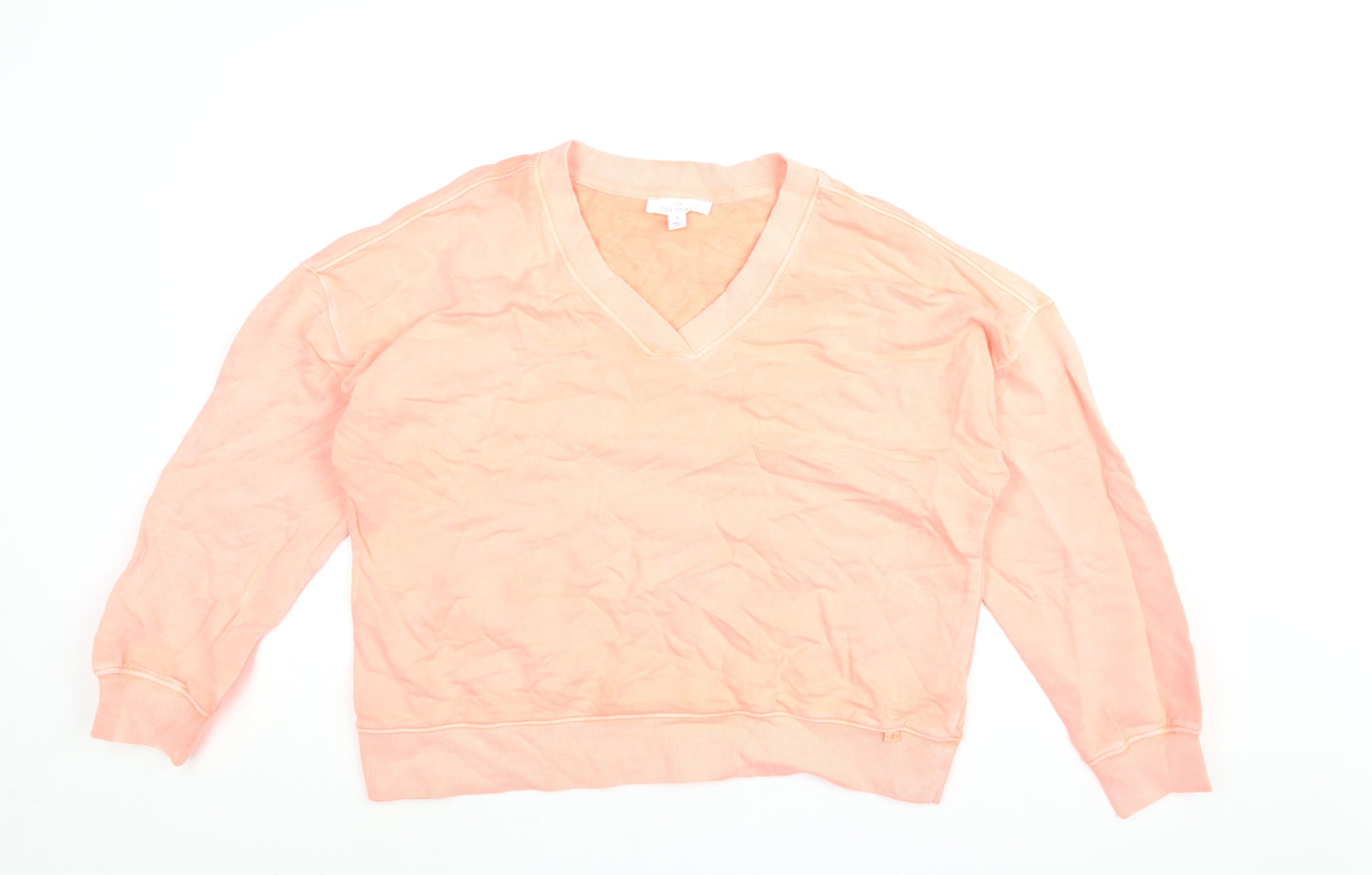 B By Boutique Womens Pink Cotton Pullover Sweatshirt Size S Pullover