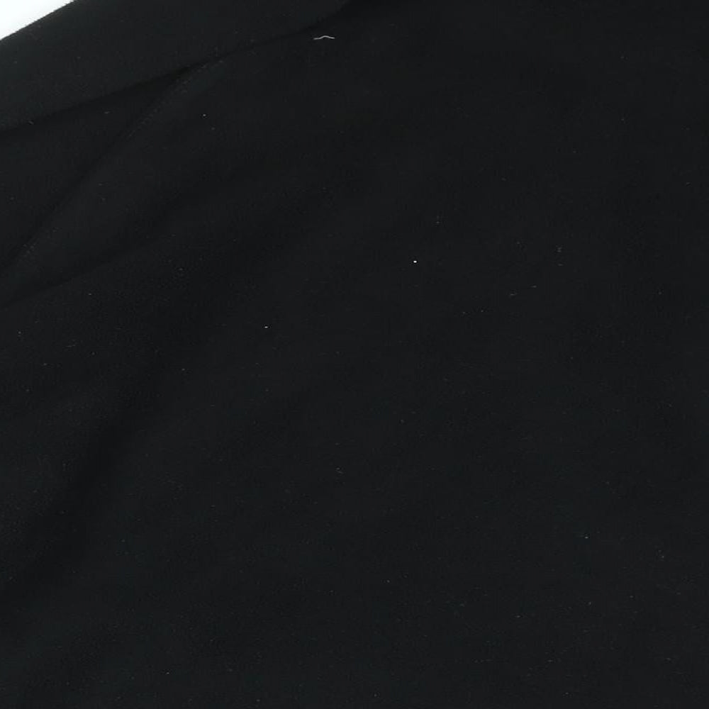 Marks and Spencer Mens Black Polyester Full Zip Sweatshirt Size 2XL