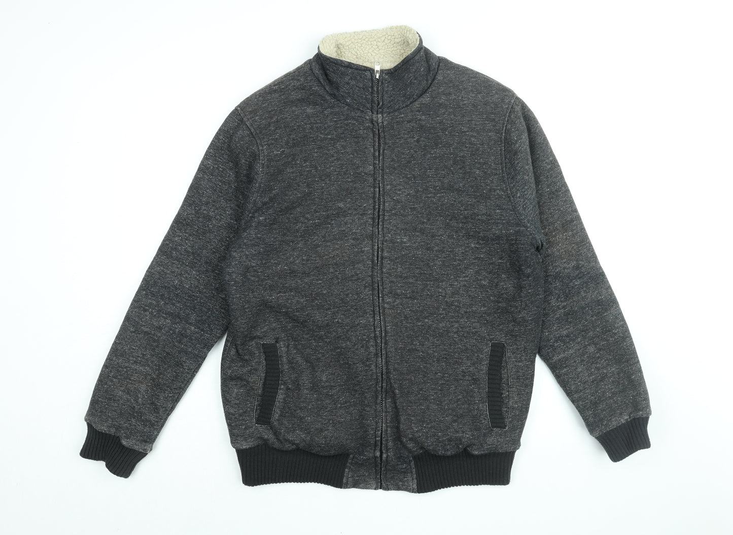 Sandstone & Co Mens Black Jacket Size M Zip