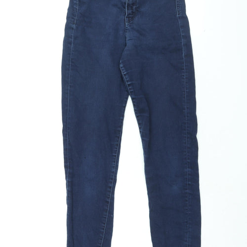 H&M Womens Blue Cotton Jegging Leggings Size 28 in L32 in