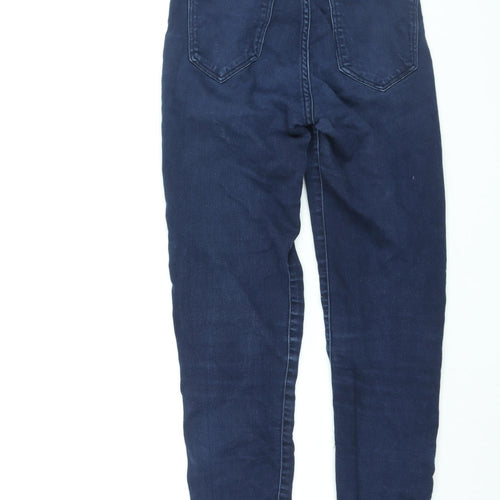 H&M Womens Blue Cotton Jegging Leggings Size 28 in L32 in