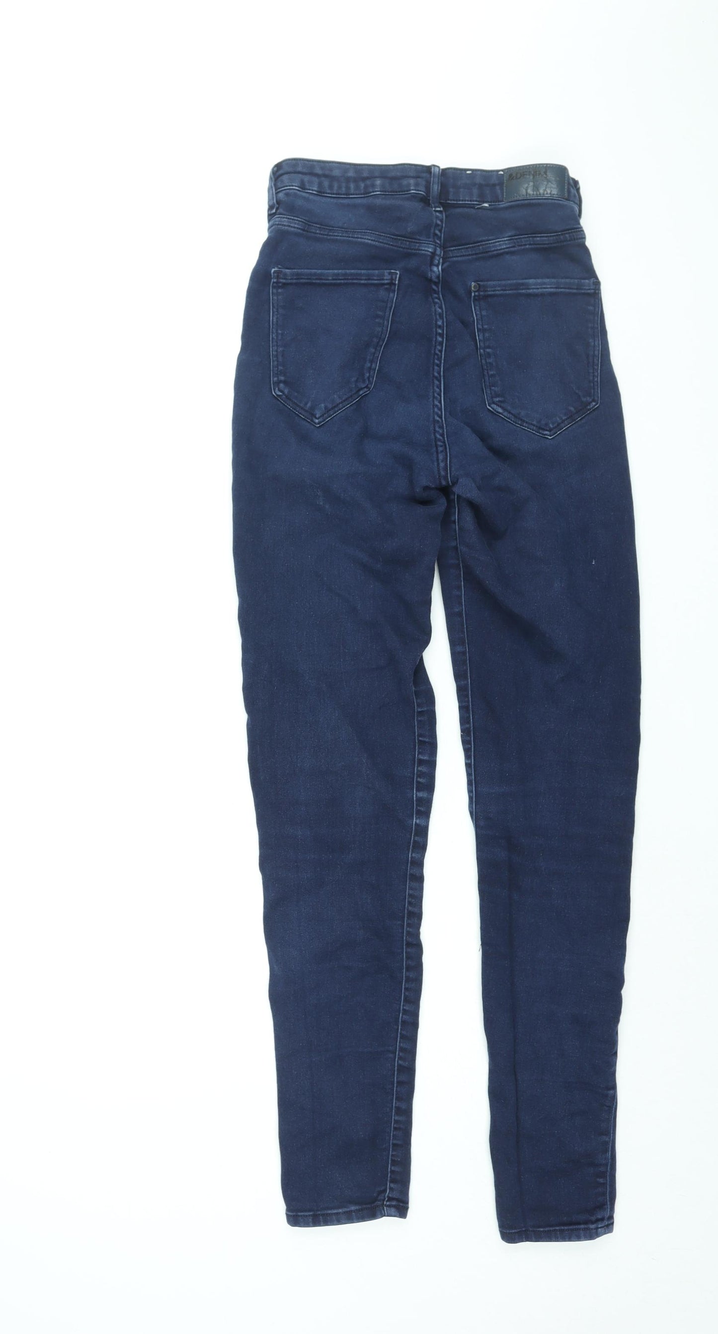 H&M Womens Blue Cotton Jegging Leggings Size 28 in L32 in