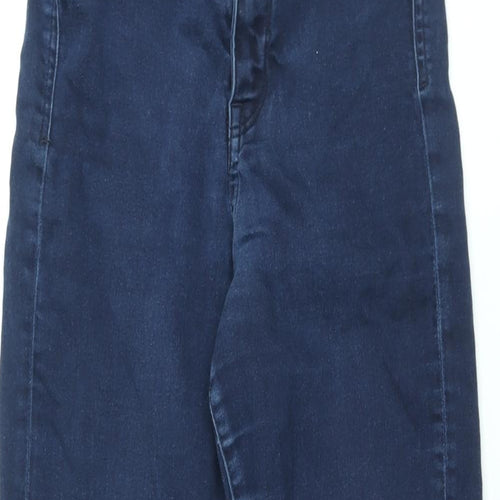 H&M Womens Blue Cotton Jegging Leggings Size 28 in L32 in
