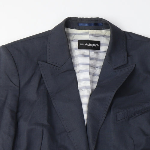 Marks and Spencer Women's Blue Blazer Size M