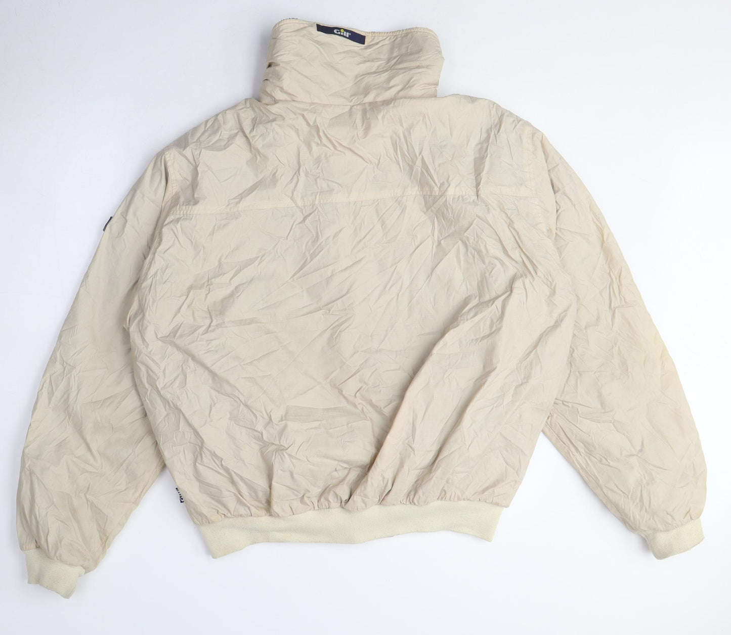 GAP Men's Beige Windbreaker Jacket L - Vintage Style